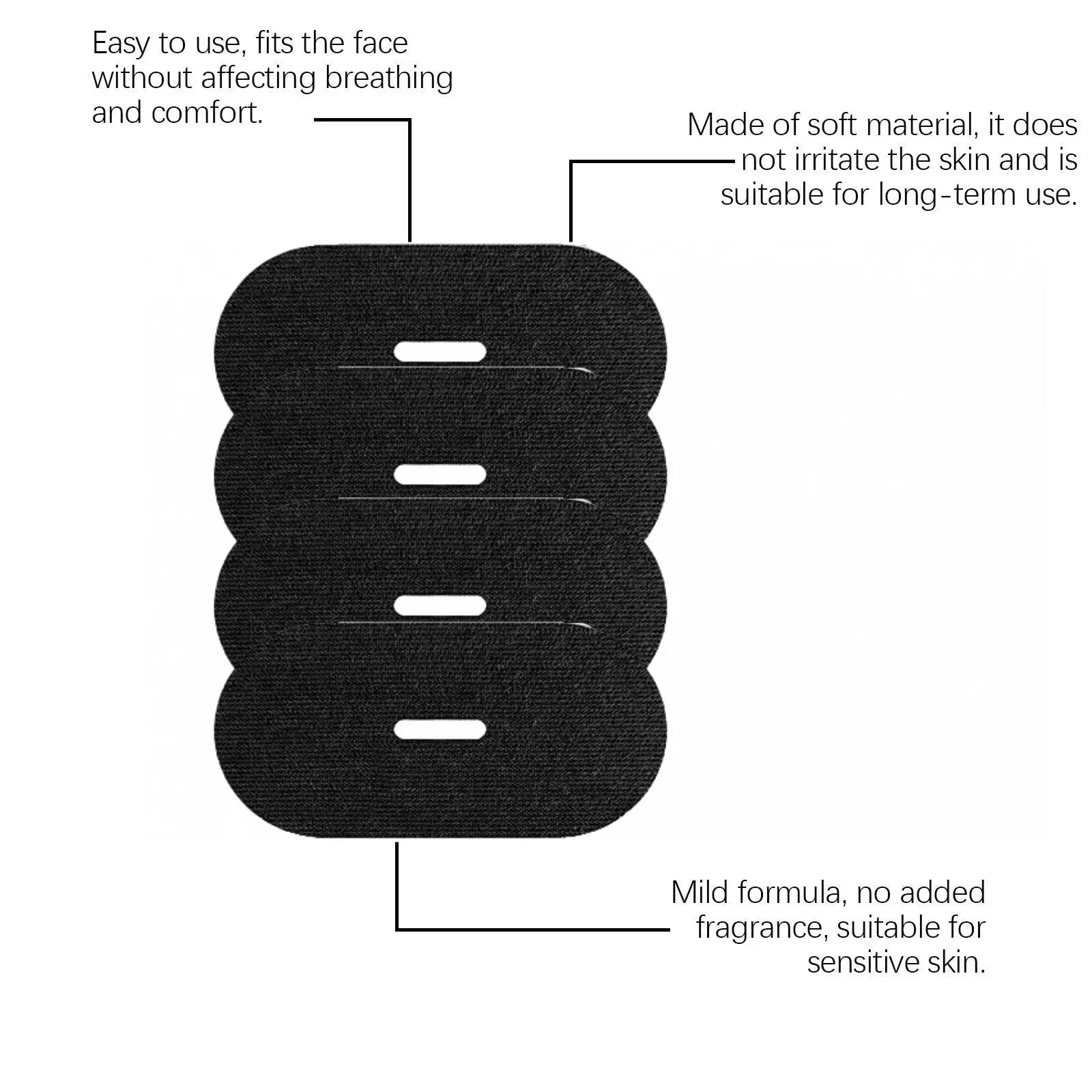 Sleep Mouth Tape, Breathable Mouth Tape for Comfortable Sleeping, Anti-Snoring Sleep Mouth Tape, Body Care Product for Men and Women, Snore Mouth Tape